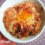胡麻香る?納豆目玉焼きDON！