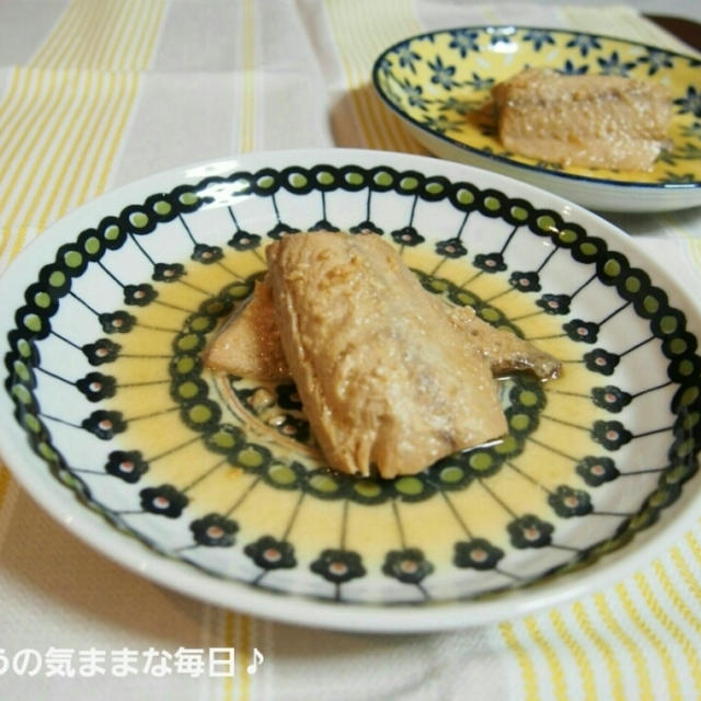 鯖の味噌煮で夜ご飯☆