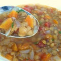 レンズ豆のスープ　Lentil Soup