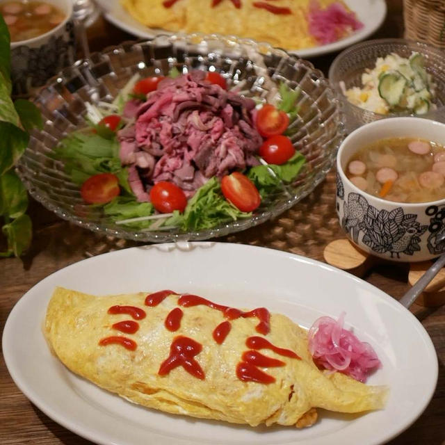 長女と孫からリクエストされた晩ごはん