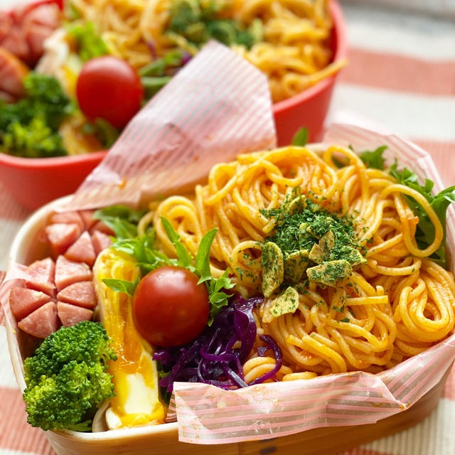【お弁当動画】#13 パスタ弁当 [Michelle’s Bento]