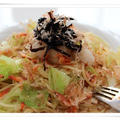 ポン酢でさっぱりパスタ