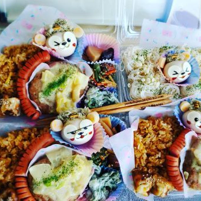 ダッフィー節分弁当♪