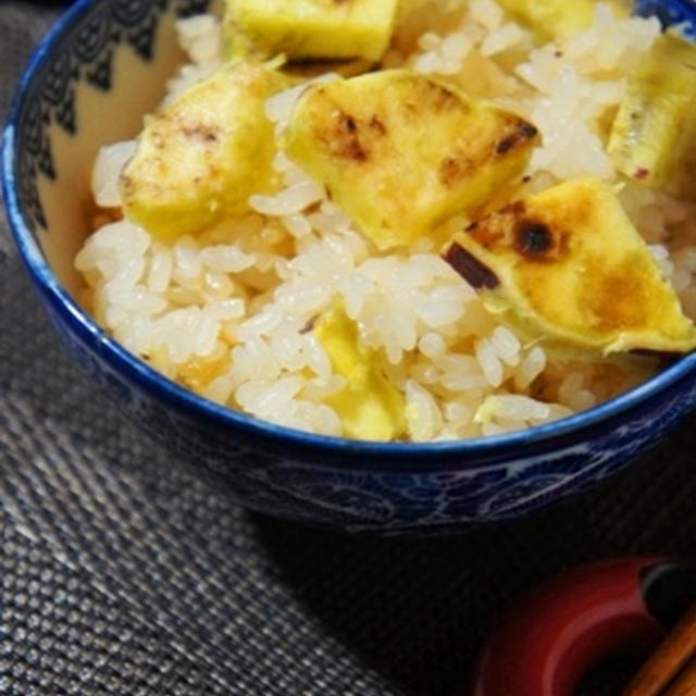 栗ご飯に負けない、新おさつの焼き芋ご飯、秋鮭としめじのホイル焼きで秋の訪れをしみじみと