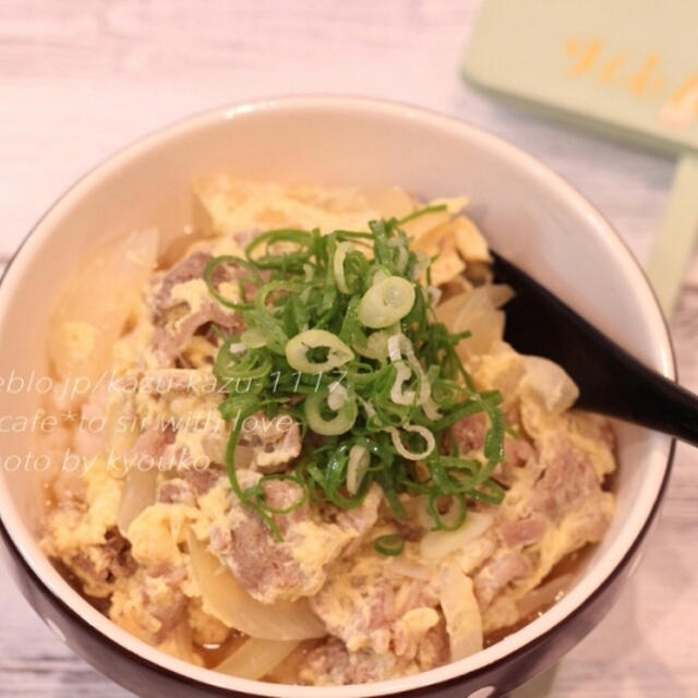 昼カフェ☆牛肉たっぷり他人丼 また豪華客船？？