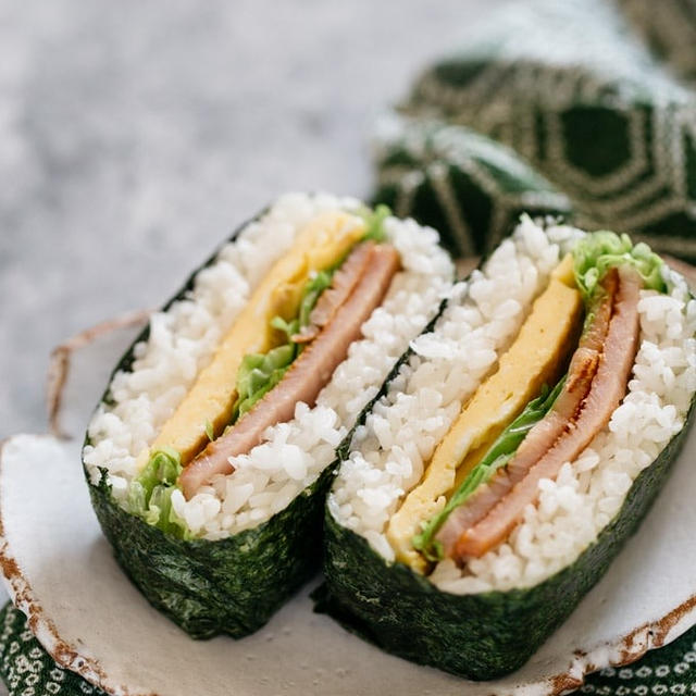 Rice Sandwich BLT Onigirazu