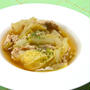 簡単、減塩、爽やかスパイスおかずであったまろう〜白菜と豚バラ肉のかさね煮ジンジャー風味。