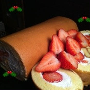 クリスマスロールケーキ