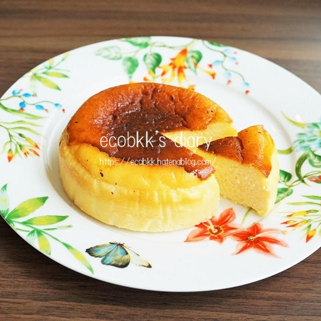 混ぜるだけで簡単 本場のバスクチーズケーキ Tarta De Queso タルタ デ ケソ を再現 その方法と味の感想 Basque Burnt Cheesecake By Taecoさん レシピブログ 料理ブログのレシピ満載