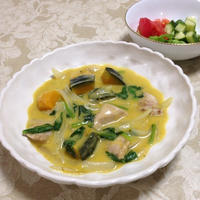 オールスパイス香るかぼちゃシチュー
