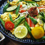 ◆昼麺【簡単に　ぶっかけスダチ冷素麺】