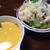 トマト＆オニオンで早めのランチ