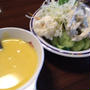 トマト＆オニオンで早めのランチ