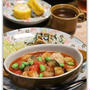 夏野菜*トマトとなすのエビチリ