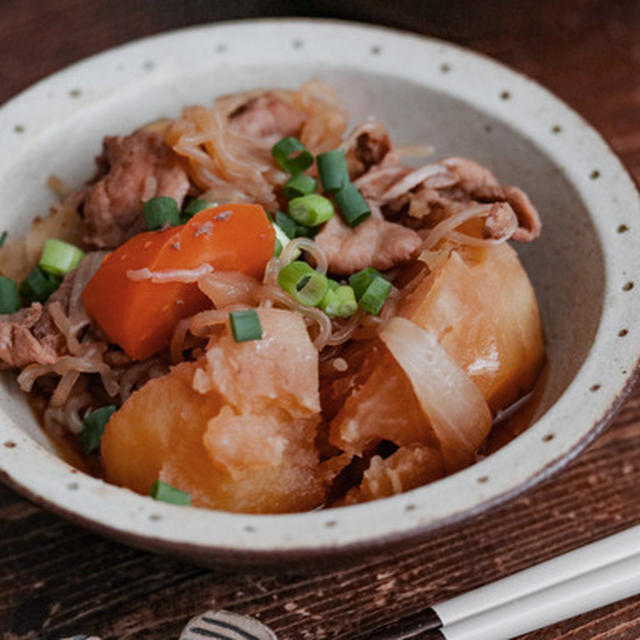 【レシピと献立】我が家の肉じゃが♡