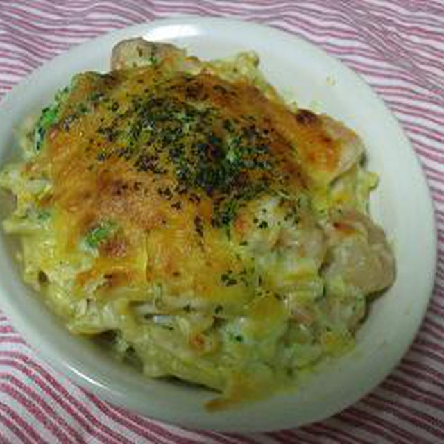 レンジでホワイトソース