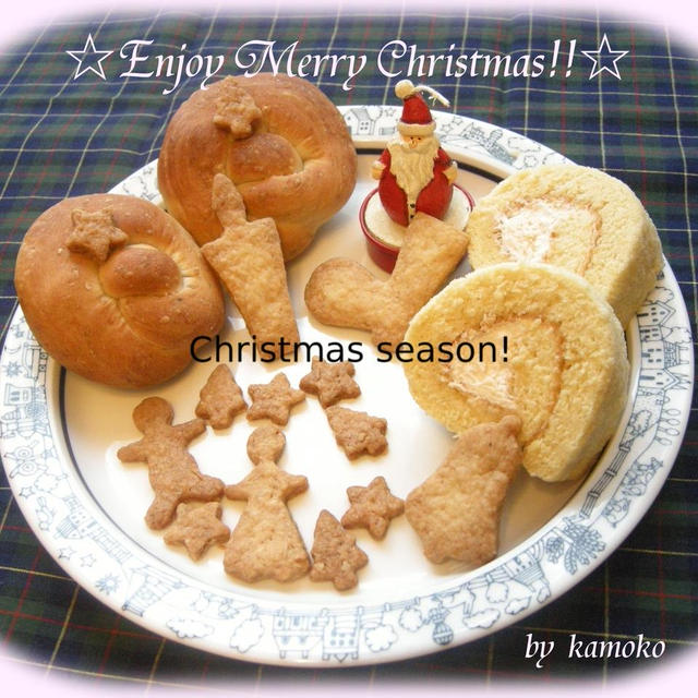 クリスマスプレート（^^）