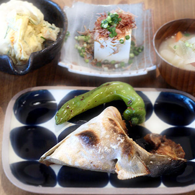 ヒラマサの鎌焼き