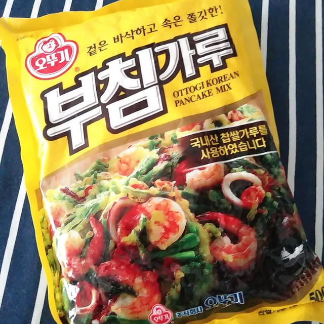 [韓国風ランチ]チヂミ粉でおうちで韓国料理