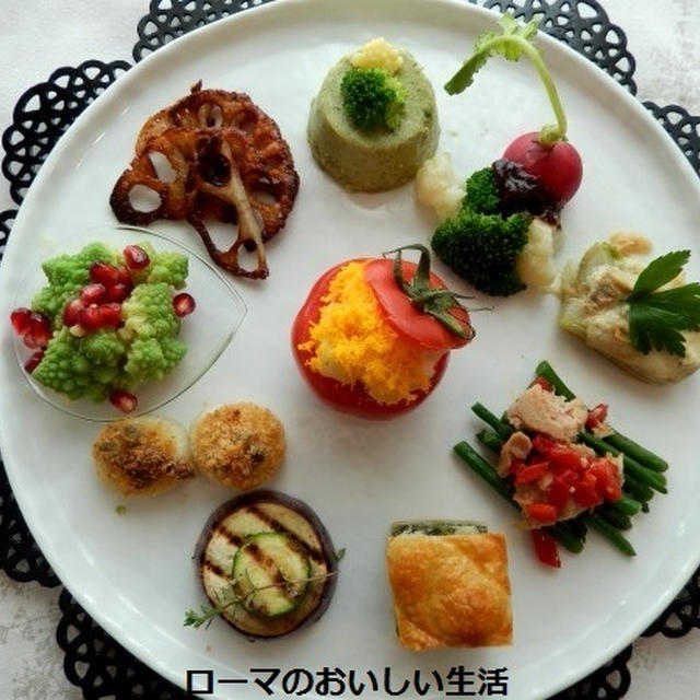 10種類のお野菜中心アンテパスト・ミスト