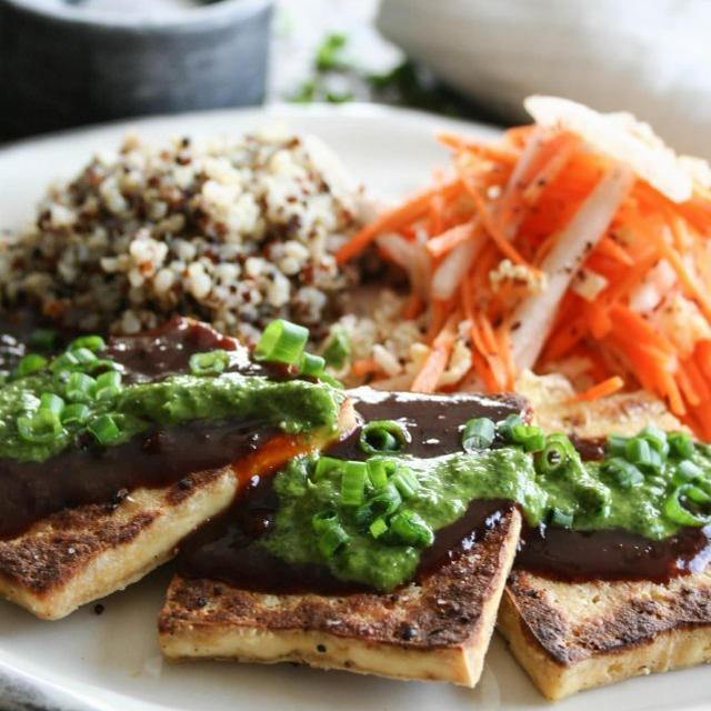 Tofu Steak Plate豆腐ステーキプレート
