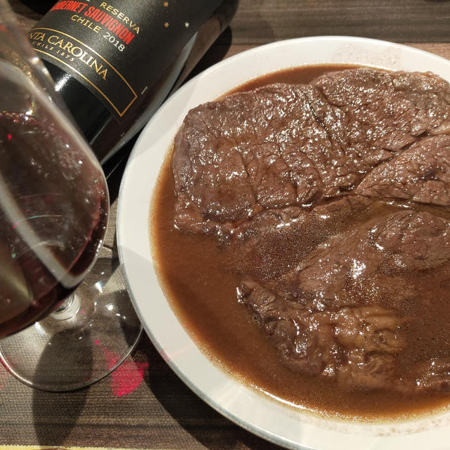 麹のお陰でお肉がやわらか！大成功( *´艸｀)今夜はステーキで晩ごはん♪