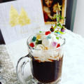 Merry Christmas ! 琥珀糖×コアントロー×コーヒーでほっこり♪