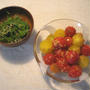夏野菜のナムル　２種　赤と緑