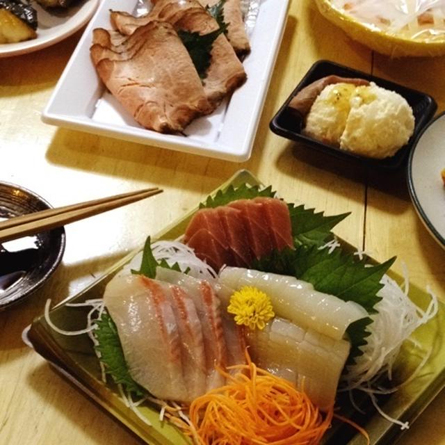 豪華な晩酌