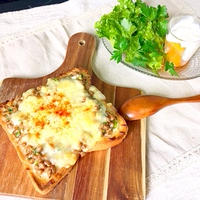 納豆ピザトーストで朝活‼️とスパイス大使スターターセット