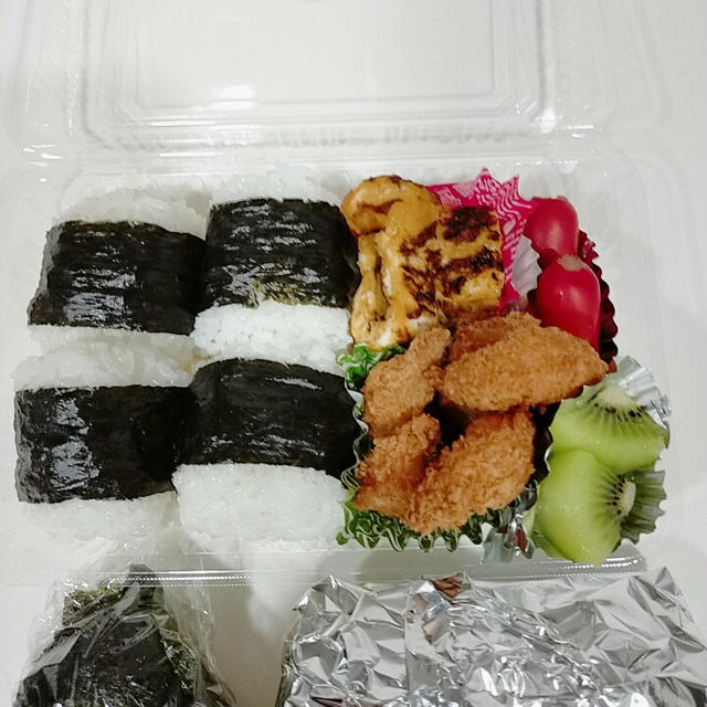 ６月３０日(水)のお弁当　エビフライ