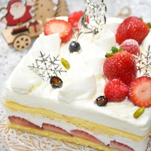 【ABCクッキング】ガトー・オ・フレーズ　2023クリスマスケーキ