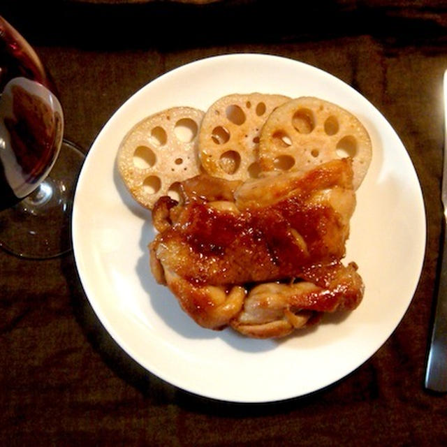 イタリアの赤ワインと照り焼きチキンがピッタリ合う！