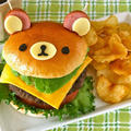 How to Make Rilakkuma Avocado Cheeseburger - Video Recipe