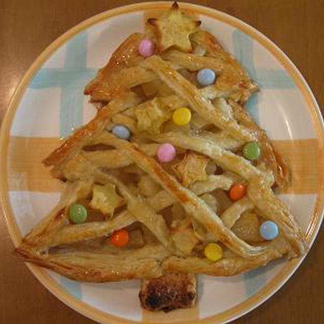クリスマスツリーパイ By ゆみｔａｎさん レシピブログ 料理ブログのレシピ満載