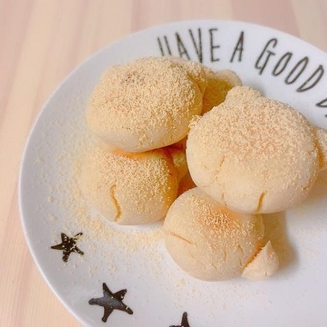 【フライパンパン】グルテンフリー☆発酵不要！豆腐きな粉パン