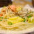 夕食☆鮭と春キャベツきのこの和風スープパスタ♪