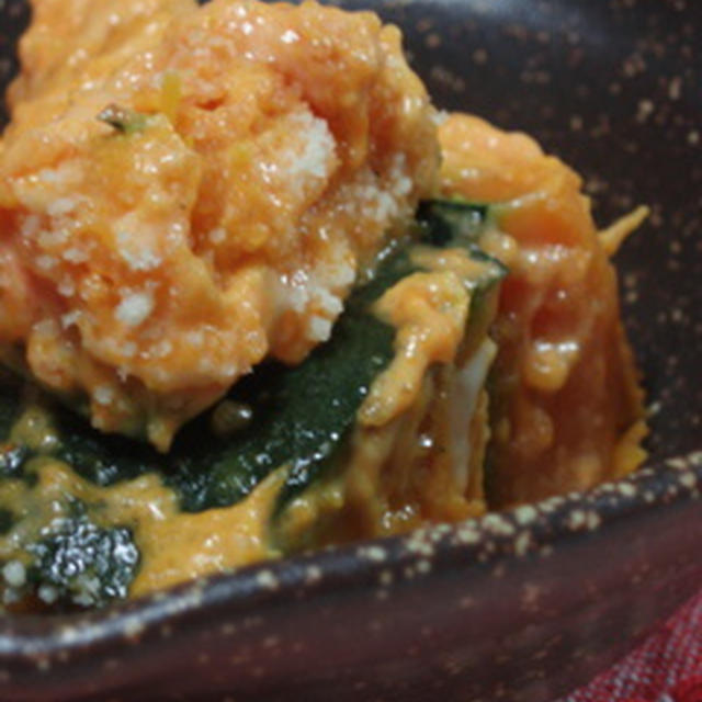 簡単！かぼちゃの惣菜☆チーズ風味