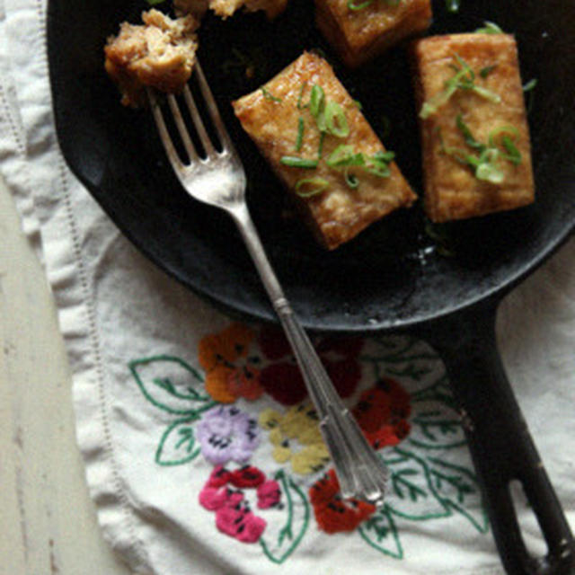 冷凍豆腐の照り焼きステーキ By ミササカナさん レシピブログ 料理ブログのレシピ満載