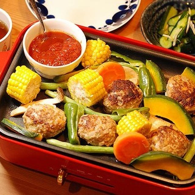 食べ方を変えるだけ♬いつものハンバーグを豪華にする方法！