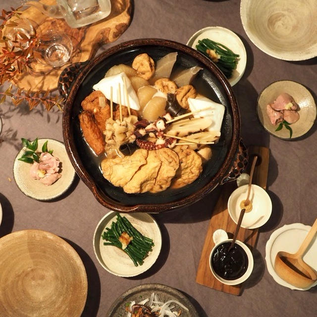 今年初「おでん」の夜ごはん