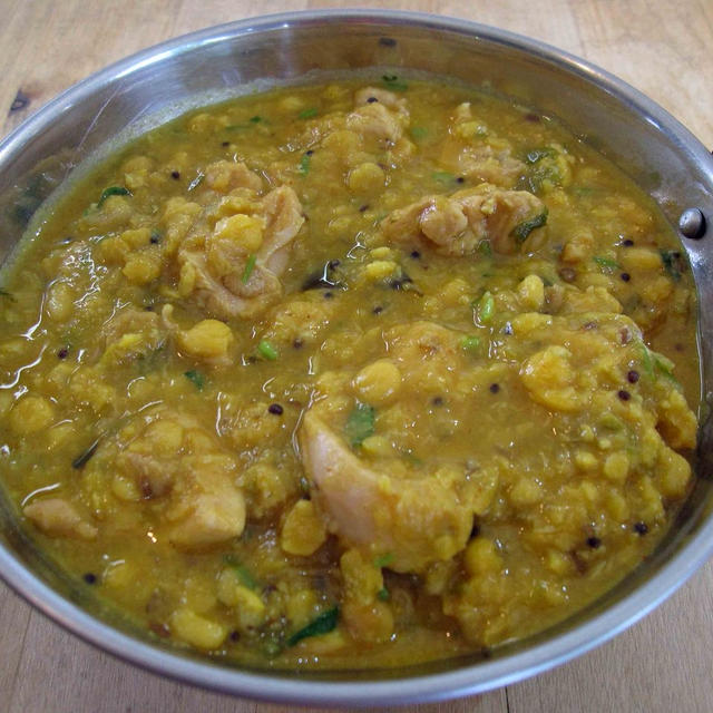 南インドの挽き割りヒヨコ豆入りチキンカレー By カレー伝道師さん レシピブログ 料理ブログのレシピ満載