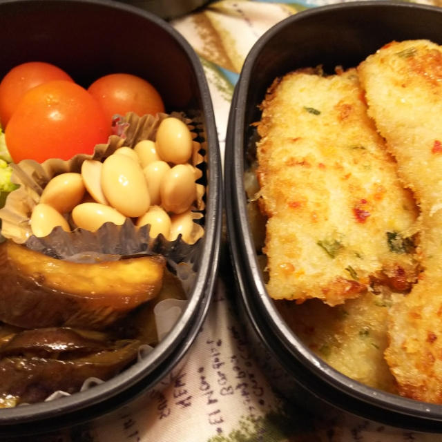 お魚のパン粉焼き弁当