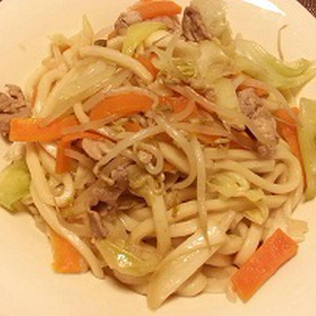 和風醤油焼きうどん