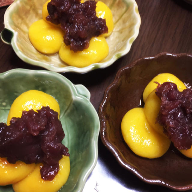 中秋の名月 かぼちゃ団子