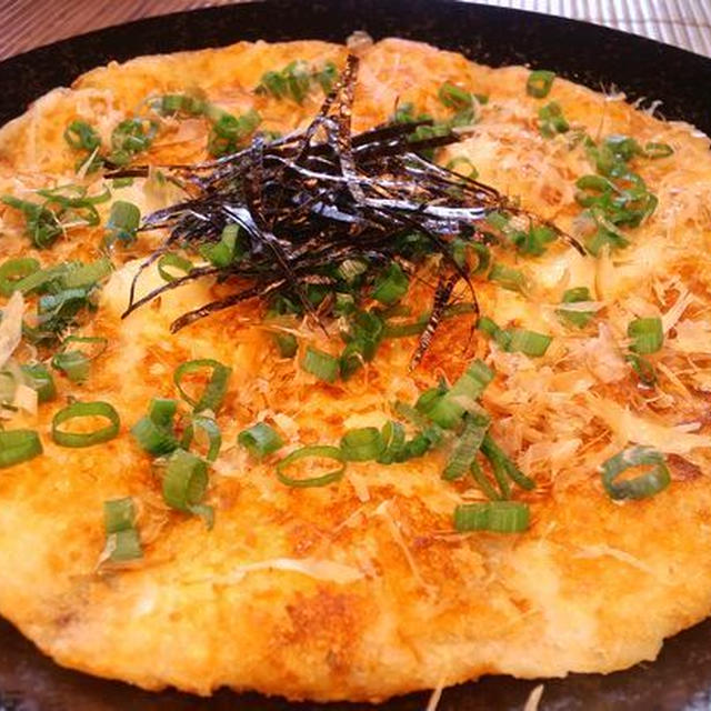 【長芋のサクフワ焼き】