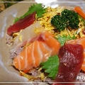 エコ変身レシピ「ぶどうの皮で鮮やか祭り寿司」！