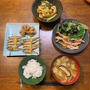 手間を活かした滋味ごはん。本もろこを主菜に据えて。