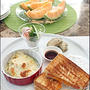 美味しい角食で！grilled cheese プレート