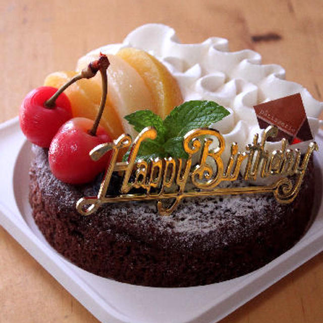 happy birthday ショコラケーキ* 